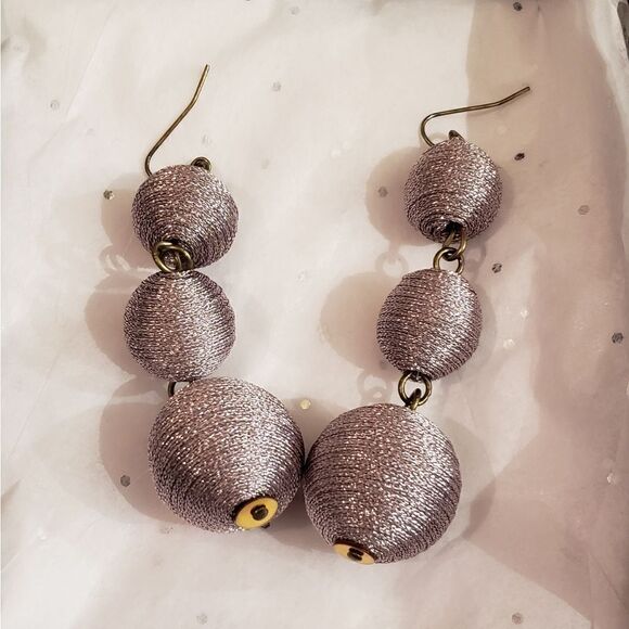 3 for $25 Baublebar Circle Ball Drop Earrings - Picture 4 of 6